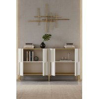 Dulăpior Hanah Home Nota 150 White Gold imaginea #3 — magazin online Desire.md
