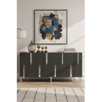 Dulăpior Hanah Home Nota 150 Anthracite Silver imaginea #2 — magazin online Desire.md