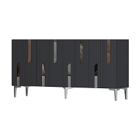 Dulăpior Hanah Home Nota 150 Anthracite Silver imaginea #4 — magazin online Desire.md