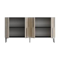 Dulăpior Hanah Home Nota 150 Anthracite Travertine Silver imaginea #6 — magazin online Desire.md