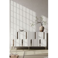 Dulăpior Hanah Home Nota 150 White Silver