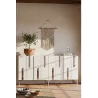 Dulăpior Hanah Home Nota 150 White Silver imaginea #2 — magazin online Desire.md