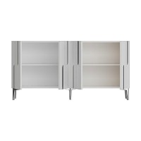 Dulăpior Hanah Home Nota 150 White Silver imaginea #6 — magazin online Desire.md