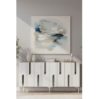 Dulăpior Hanah Home Nota 150 Sapphire Oak White Silver imaginea #2 — magazin online Desire.md