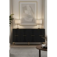 Dulăpior Hanah Home Slim 150 Anthracite Gold imaginea #2 — magazin online Desire.md