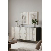Dulăpior Hanah Home Slim 150 Anthracite Travertine Gold imaginea #2 — magazin online Desire.md