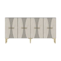 Dulăpior Hanah Home Slim 150 Anthracite Travertine Gold imaginea #6 — magazin online Desire.md