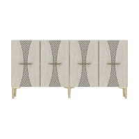 Dulăpior Hanah Home Slim 150 White Travertine Gold imaginea #5 — magazin online Desire.md