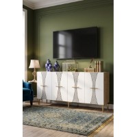Dulăpior Hanah Home Slim 150 Sapphire Oak White Gold