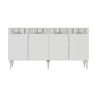 Dulăpior Hanah Home Batum 150 White Gold imaginea #4 — magazin online Desire.md