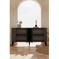 Dulăpior Hanah Home Batum 150 Anthracite imaginea #3 — magazin online Desire.md