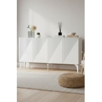 Dulăpior Hanah Home Batum 150 White imaginea #2 — magazin online Desire.md