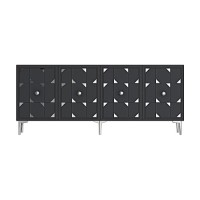 Dulăpior Hanah Home Moka 180 Anthracite Silver imaginea #5 — magazin online Desire.md