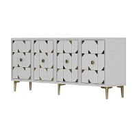 Dulăpior Hanah Home Moka 180 White Gold imaginea #4 — magazin online Desire.md