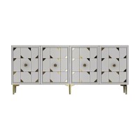 Dulăpior Hanah Home Moka 180 White Gold imaginea #5 — magazin online Desire.md