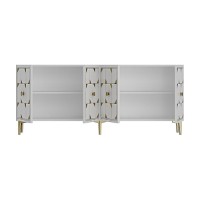 Dulăpior Hanah Home Moka 180 White Gold imaginea #6 — magazin online Desire.md