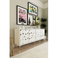 Dulăpior Hanah Home Moka 180 White Silver imaginea #2 — magazin online Desire.md