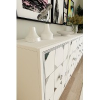 Dulăpior Hanah Home Moka 180 White Silver imaginea #3 — magazin online Desire.md