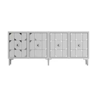 Dulăpior Hanah Home Moka 180 White Silver imaginea #5 — magazin online Desire.md