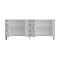 Dulăpior Hanah Home Moka 180 White Silver imaginea #6 — magazin online Desire.md