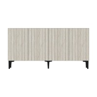 Dulăpior Hanah Home Zeynep 180 White Travertine imaginea #3 — magazin online Desire.md