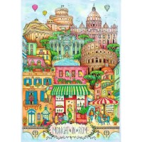 Puzzle Trefl Premium Plus: Midnight In Rome (12072)