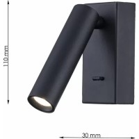 Бра Lampardi Flo LP5291-1W фото №3 — интернет-магазин Desire.md