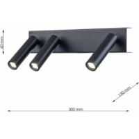 Бра Lampardi Flo LP5296-3W фото №3 — интернет-магазин Desire.md