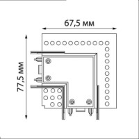 Sistem de iluminat pe șină Lampardi LP9090 Corner2 Slim imaginea #3 — magazin online Desire.md