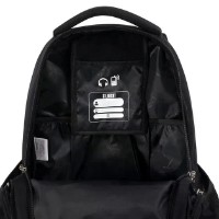 Rucsac școlar St.Right St.Black 32X21X43cm (57793) imaginea #3 — magazin online Desire.md