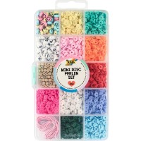 Set de realizare a bijuteriilor Folia Mini Disc Perlen Set (32019)