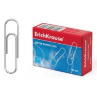 Clame de hârtie Erich Krause 33mm 100pcs (7856)