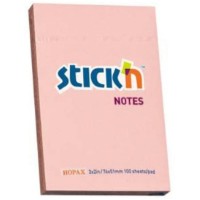 Hârtie de notițe Stick'n 76x51cm Pink 100p (21145)
