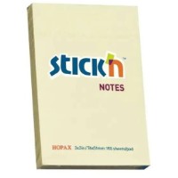 Hârtie de notițe Stick'n 76x51cm Yellow 100p (21006)