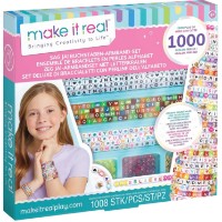 Set de realizare a bijuteriilor Make it Real Alphabet Bead Kit (1742M)