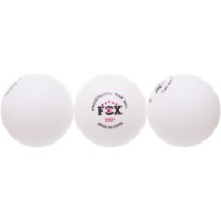 Мячи для настольного тенниса Fox T005 3pcs White