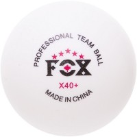 Мячи для настольного тенниса Fox T005 3pcs White фото №2 — интернет-магазин Desire.md