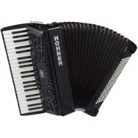 Acordeon Hohner Bravo III 120 silent key BK 120 BASS Black (16822)
