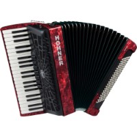 Acordeon Hohner Bravo III 120 Silent Key Red