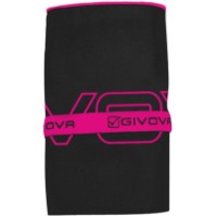 Полотенце Givova 80x165cm Black/Pink (ACC29-1039)