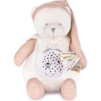 Lampă de veghe Doudou Bear Pink Musical (DC4582)