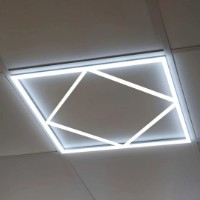 Lampă încorporabilă Milanlux Diamond 48+24W LED 6500K 7200L 220-240V (MLNLPDIAM) imaginea #2 — magazin online Desire.md