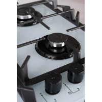 Plită incorporabilă cu gaz Vesta BHF6060ICG/WH imaginea #2 — magazin online Desire.md