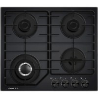 Plită incorporabilă cu gaz Vesta BHK6060ICG/BL