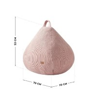 Fotoliu puf Mark Adler Comfy 1.0 Pink imaginea #5 — magazin online Desire.md