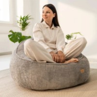Fotoliu puf Mark Adler Comfy 4.0 Grey imaginea #5 — magazin online Desire.md