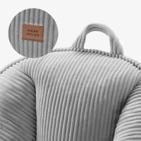 Fotoliu puf Mark Adler Comfy 4.0 Grey imaginea #7 — magazin online Desire.md