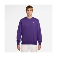 Hanorac pentru bărbați Nike Club Fleece Wild Grape/White, s.L