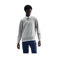 Hanorac pentru bărbați Nike Sportswear Club Dark Grey Heather/White, s.L