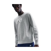 Hanorac pentru bărbați Nike Sportswear Club Dark Grey Heather/White, s.L imaginea #5 — magazin online Desire.md
